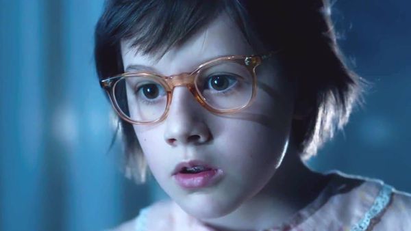 Newcomer Ruby Barnhill plays Sophie, an imaginative little girl who befriends Spielberg’s giant